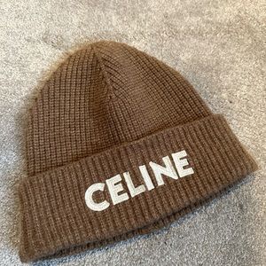 Authentic Celine Wool Beanie